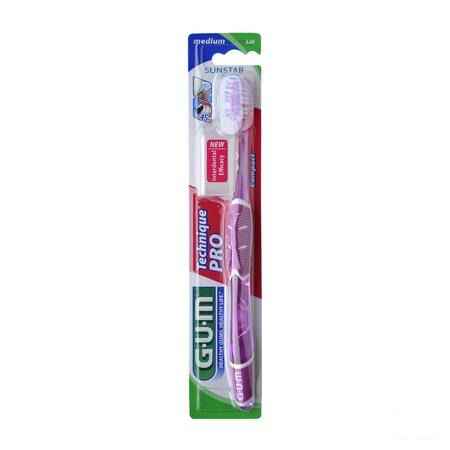 Gum Technique Pro Compact Medium Brosse Dents 528
