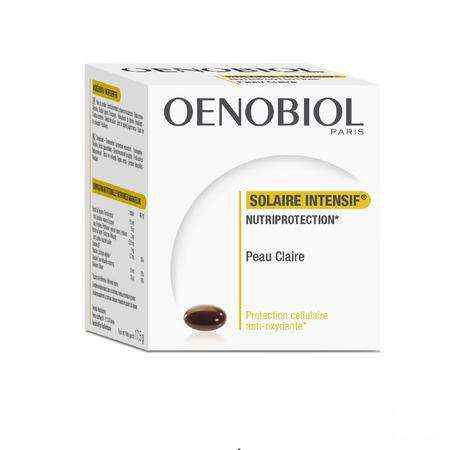 Oenobiol Solaire Intensif Peau Sensible 30 Capsule