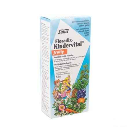 Floradix Kindervital Fruity 250 ml  -  Ocebio