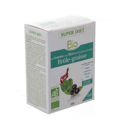 Super Diet Complexe Vetverbrander Bio Tabletten 60  -  Superdiet Laboratoires