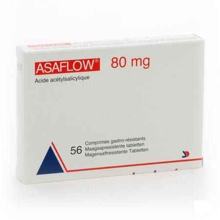 Asaflow 80 mg Maagsapres Tabletten Bli 56x 80 mg