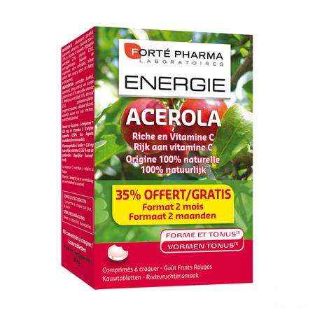 Energie Acerola kauwtabletten 60  -  Forte Pharma