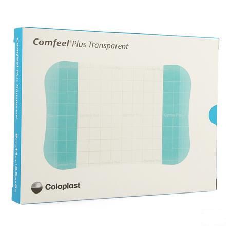 Comfeel Plus Platen Transp 9x14cm 10 33536  -  Coloplast