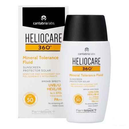 Heliocare 360r Mineral Tolerance Fluid Ip50 50 ml  -  Hdp Medical Int.