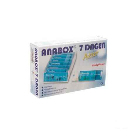 Anabox Pillendoos Azur Nl 7 Dagen  -  Fagron