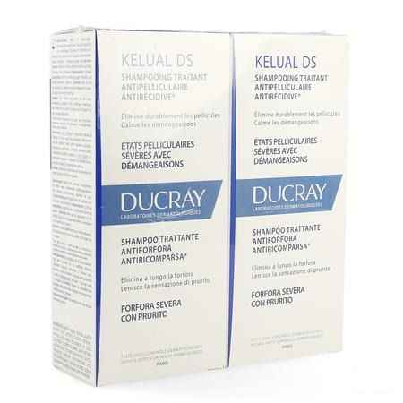 Ducray Kelual Ds Shampoo Anti roos Duo 2x100 ml