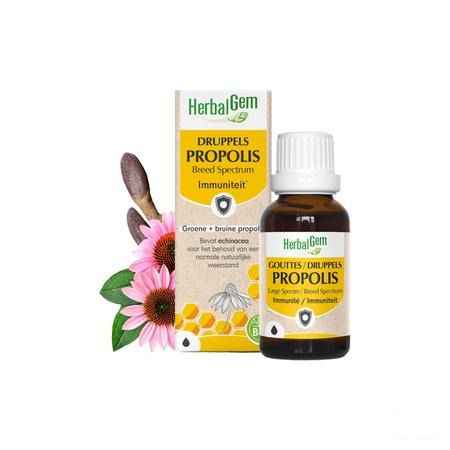Herbalgem Propolis Large Spectr. Bio Fl Gutt 50 ml  -  Herbalgem