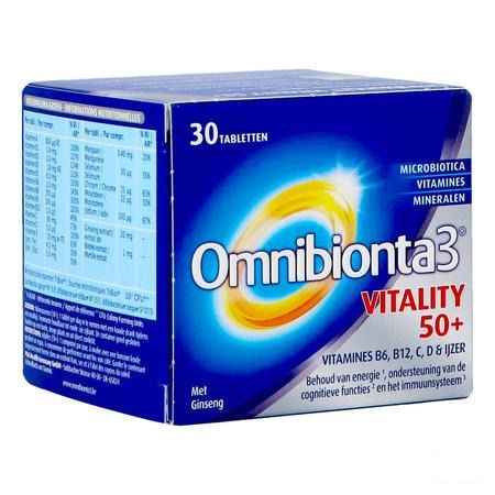 Omnibionta 3 Vitality 50+ Tabl 30