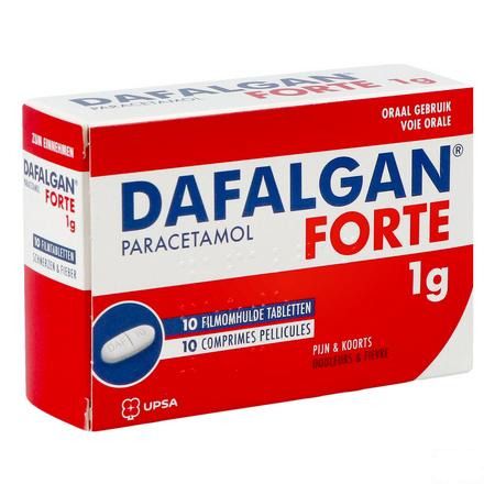 Dafalgan Forte Comprimes Pellicules 10 X 1000 mg