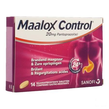Maalox Control 20 mg Comprimes Gastro Resist 14