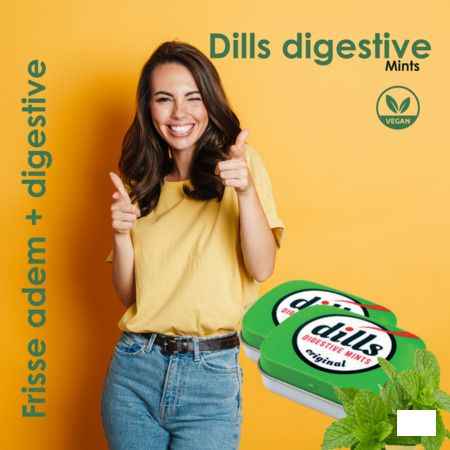 Dills Digestive Mints Comprimes 150