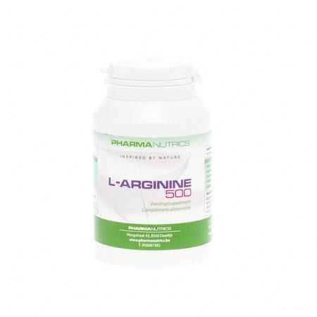 L Arginine 500 Capsule 60 Pharmanutrics  -  Pharmanutrics