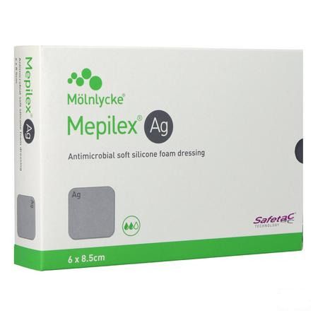 Mepilex Ag Verband Steriel 6,0x 8,5cm 5 287021  -  Molnlycke Healthcare