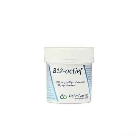 Vitamine B12 1000mcg Methylcobalam. Comprimes Sucer 100  -  Deba Pharma