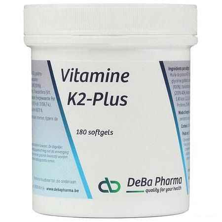 K2-plus Softgels 180  -  Deba Pharma