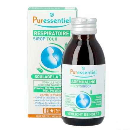 Puressentiel Ademhaling Hoestsiroop 125 ml  -  Puressentiel