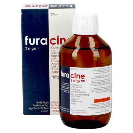 Furacine Nitrofural Solution 250 ml  -  Limacom