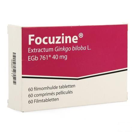 Focuzine 40 mg 60 Tabletten  -  VSM
