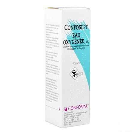 Confosept Zuurstofwater 1 X 120 ml 