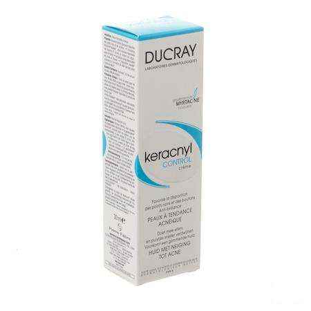 Ducray Keracnyl Glycolic + Creme Desincrustant 30 ml  -  Ducray Benelux