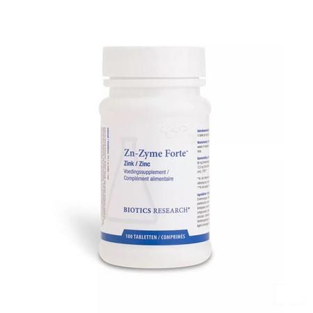 Biotics Zn-Zyme Forte 100 tabletten  -  Energetica Natura