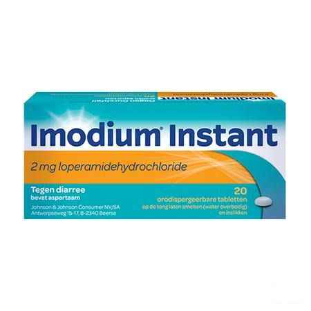 Imodium Instant Comprimes Fondant 20