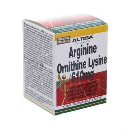 Altisa Arginine Ornithine Lysine V-Capsule 90 151038  -  Dieximport
