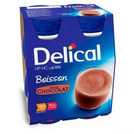 Delical Hphc 360 Chocolade 4X200 ml  -  Bs Nutrition