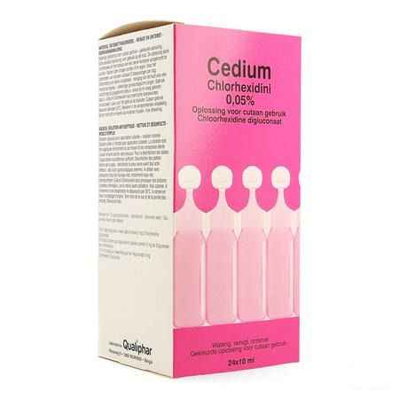 Cedium Chlorhexidini 0,05 % 24x10 ml