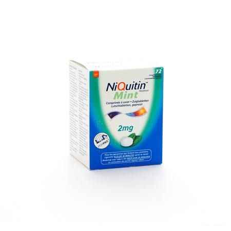 Niquitin Mint 2,0 mg Zuigtabletten 72