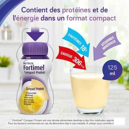 Fortimel Compact Protein Week Pack Aardbei14x125 ml  -  Nutricia