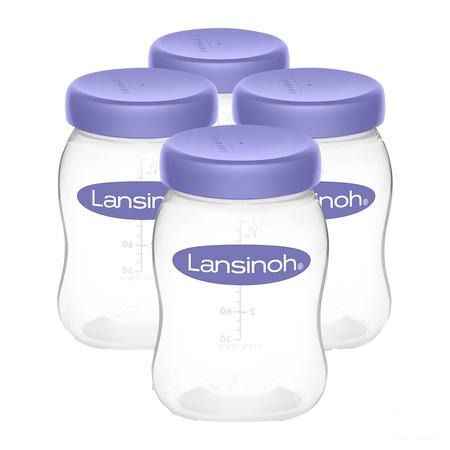 Lansinoh Bewaarflesjes Voor Moedermelk 4  -  Lansinoh Laboratories