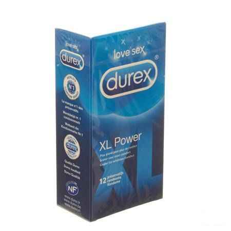 Durex Xl Power Condoms 12