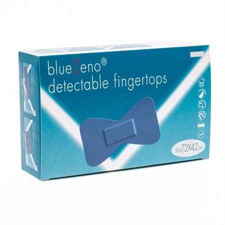 Bluezeno Detectable Fingertop 7,2X4,2Cm 50  -  Zeno Phar