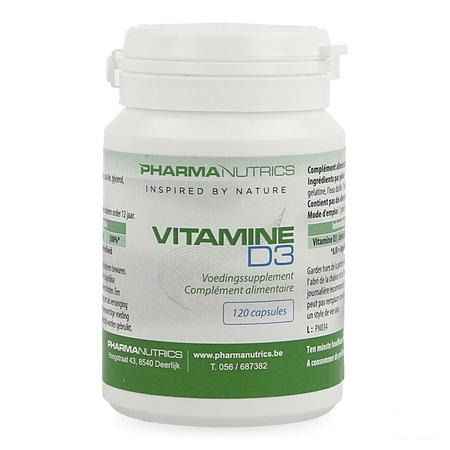 Vit D3 Capsule 60 Pharmanutrics  -  Pharmanutrics