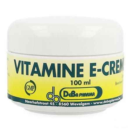 Vitamine E Creme 100 ml  -  Deba Pharma