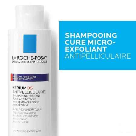 Kerium Ds Shampoo Cure Antipell Intensif 125 ml  -  La Roche-Posay