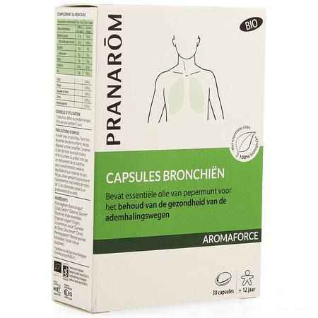 Aromaforce Bio Bronchien Capsule 30  -  Pranarom