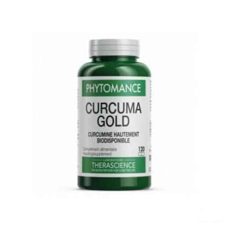 Curcuma Gold Capsule 120 Phytomance Pt274  -  Therascience-Lignaform