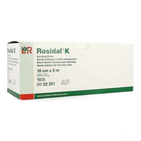 Rosidal K Bande Elast 10Cmx5M 10 22251  -  Lohmann & Rauscher