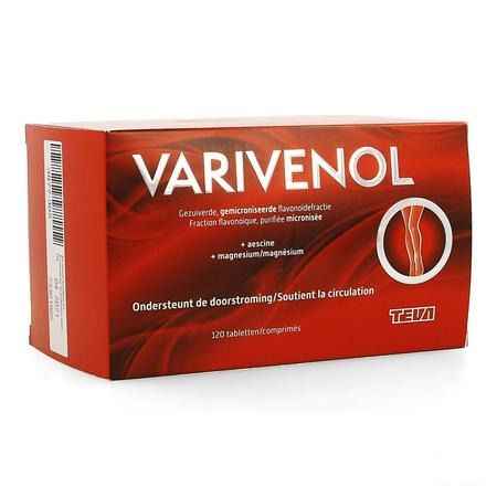 Varivenol 500 mg Comprimes 120 
