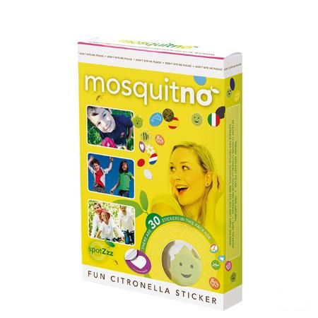 Mosquitno Spotz 6 Citronella Stickers 5  -  Eureka Pharma