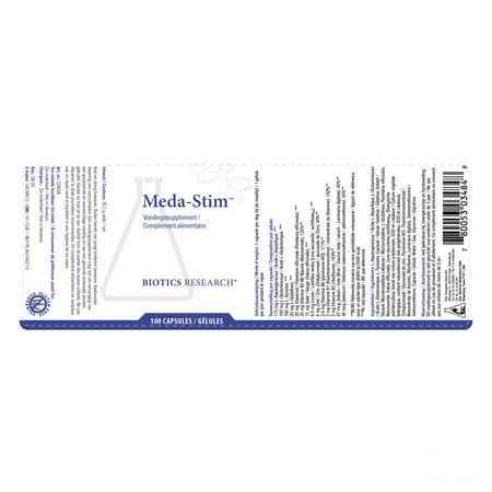 Biotics Meda-Stim 100 capsules  -  Energetica Natura