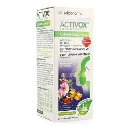 Activox Kruidensiroop 150 ml  -  Arkopharma