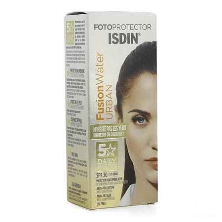 Isdin Fotoprotector Fusion Water Urban Ip30 50 ml  -  Isdin