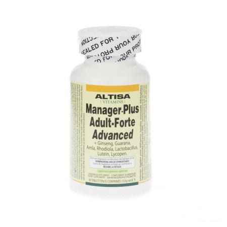 Altisa Adult Forte Manager + Advanced Tabletten 60  -  Dieximport