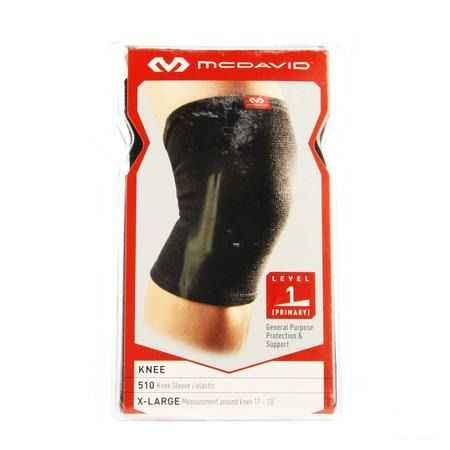 Mcdavid Knee Brace Elastic Black Xl 510