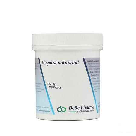 Magnesiumtauraat V-Capsule 100x750 mg  -  Deba Pharma