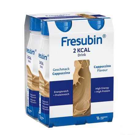 Fresubin 2kcal Drink Cappuccino Easybottle 4x200 ml  -  Fresenius