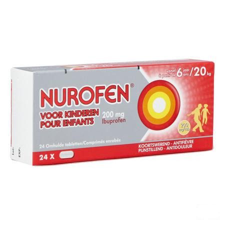 Nurofen Enfant 200 mg Comprimes Pellicules 24 2475739